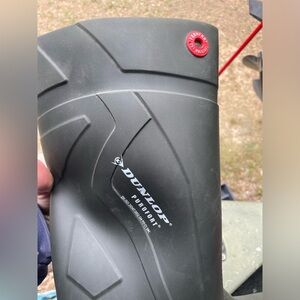 Men’s size 12 Dunlop Purpfort + boots. Brand new.